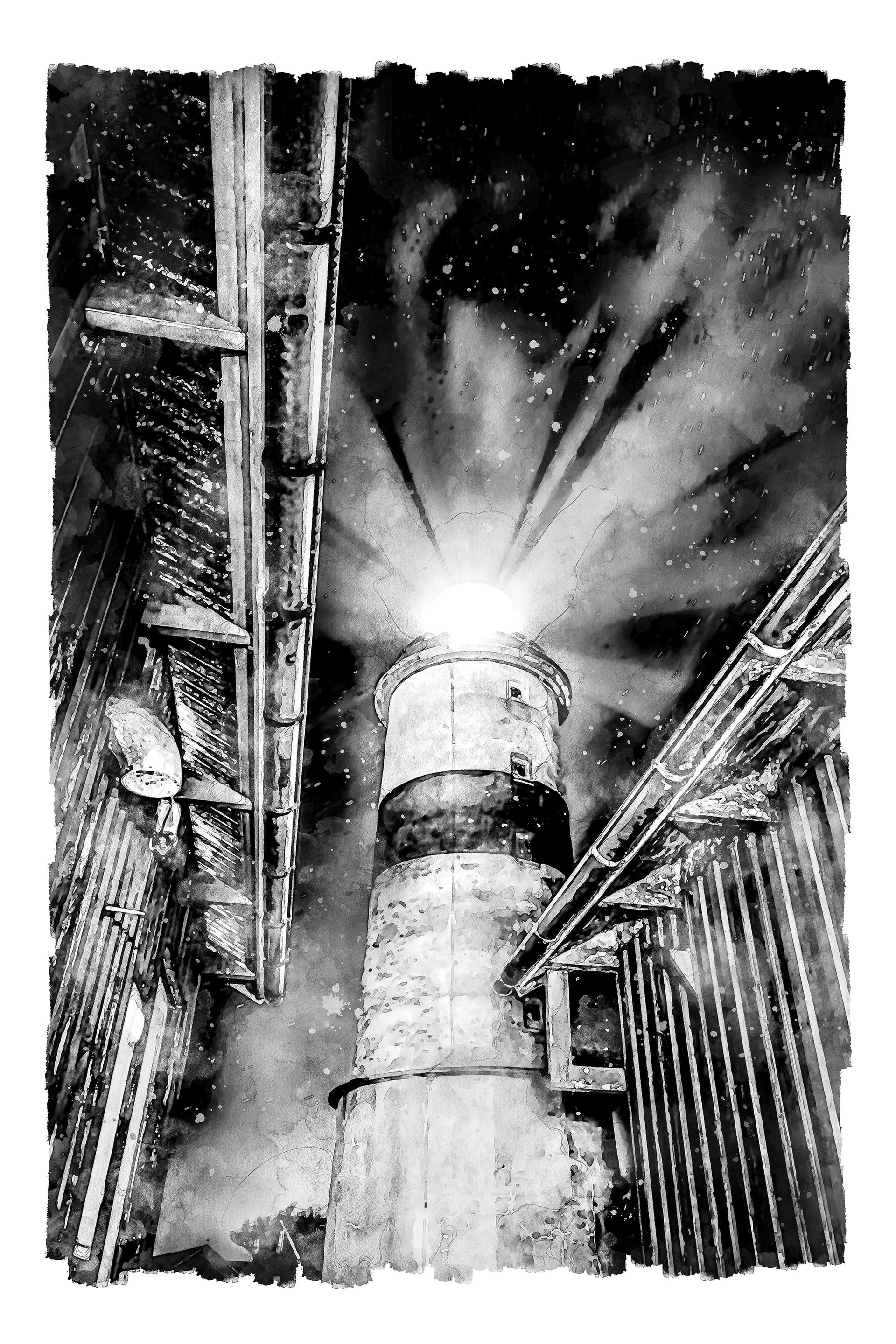 Svartvita prints